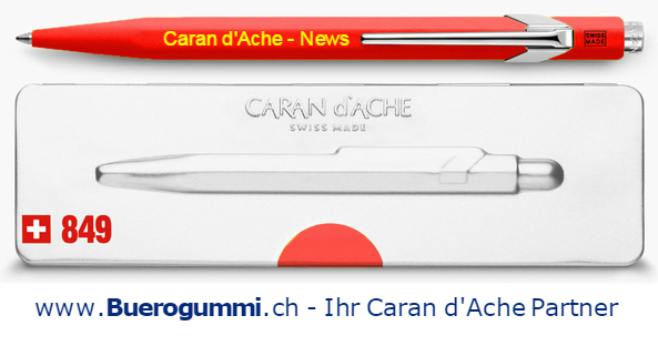Caran d'Ache Kugelschreiber 849 bedrucken